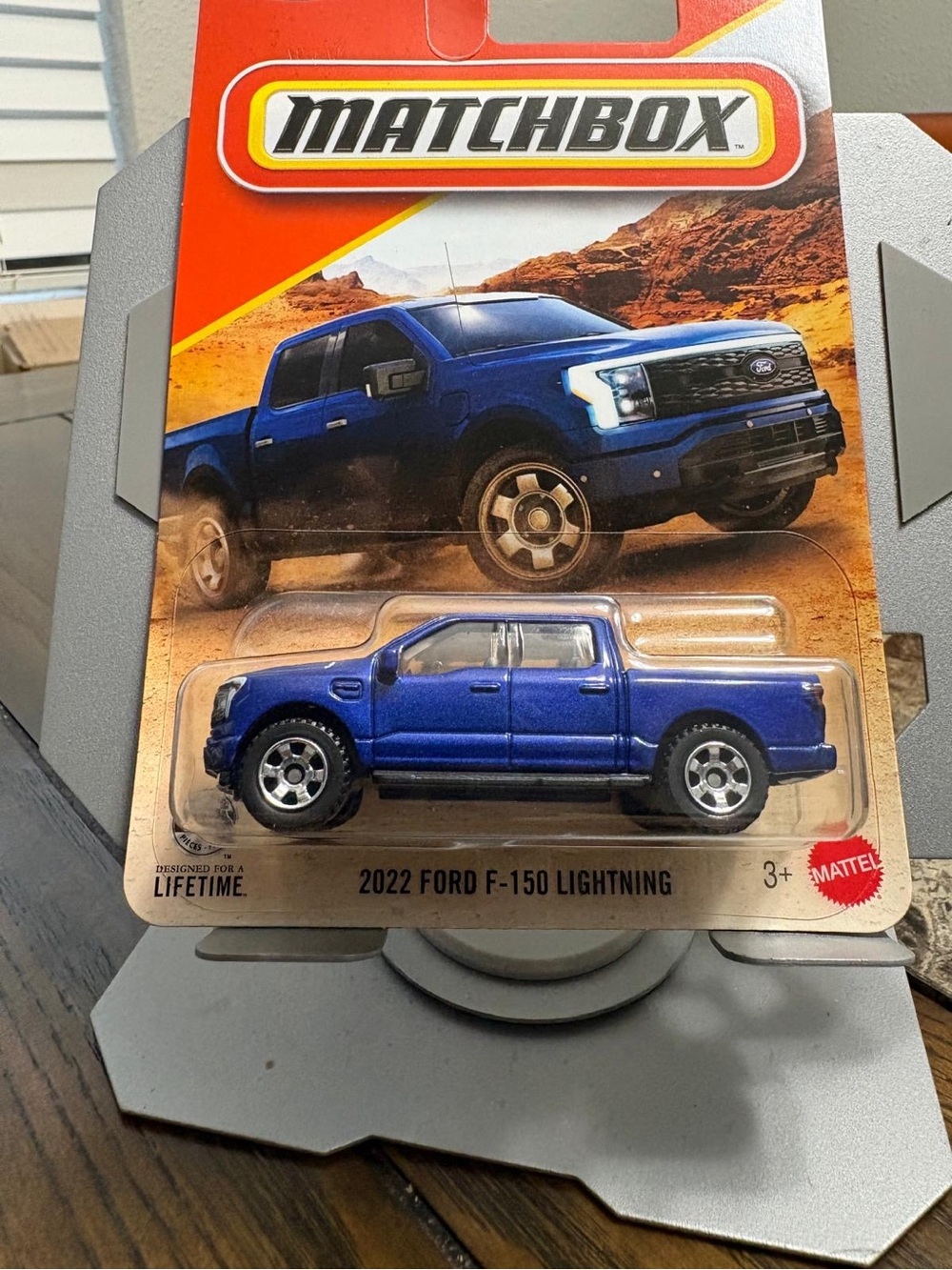 Matchbox 2022 Ford F-150 Lightning Kids Toy Truck - Blue